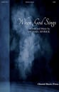 When God Sings SAB choral sheet music cover